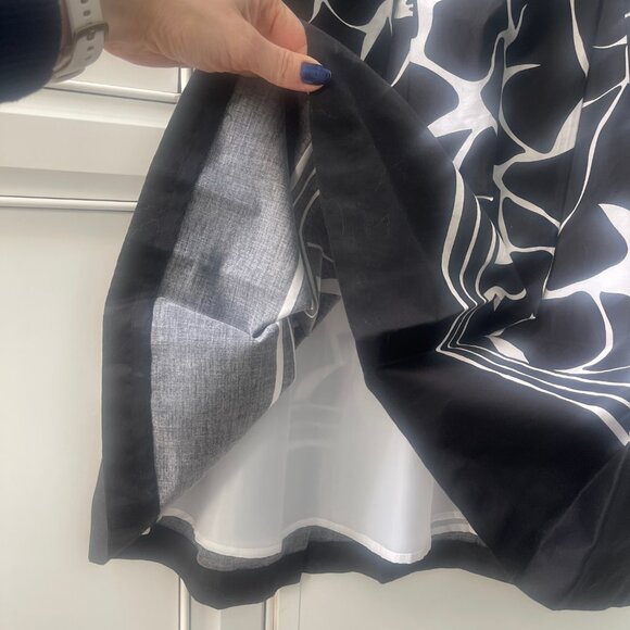 White House Black Market Cotton Fit & Flare A-Line Halter Dress, Size 4 - Picture 8 of 14